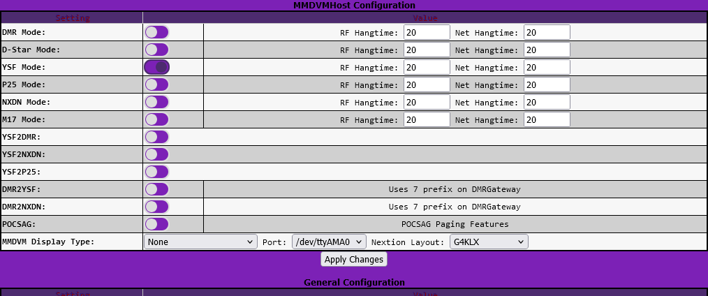 YSF 70707 MMDVHOST Config